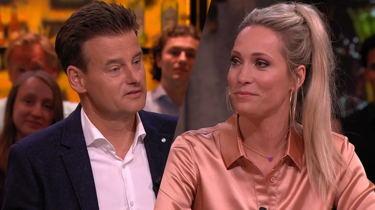 Wilfred lovend over Hélène bij HLF8: 'Denk je dat ik dadelijk nog kan lopen met al die veren?'