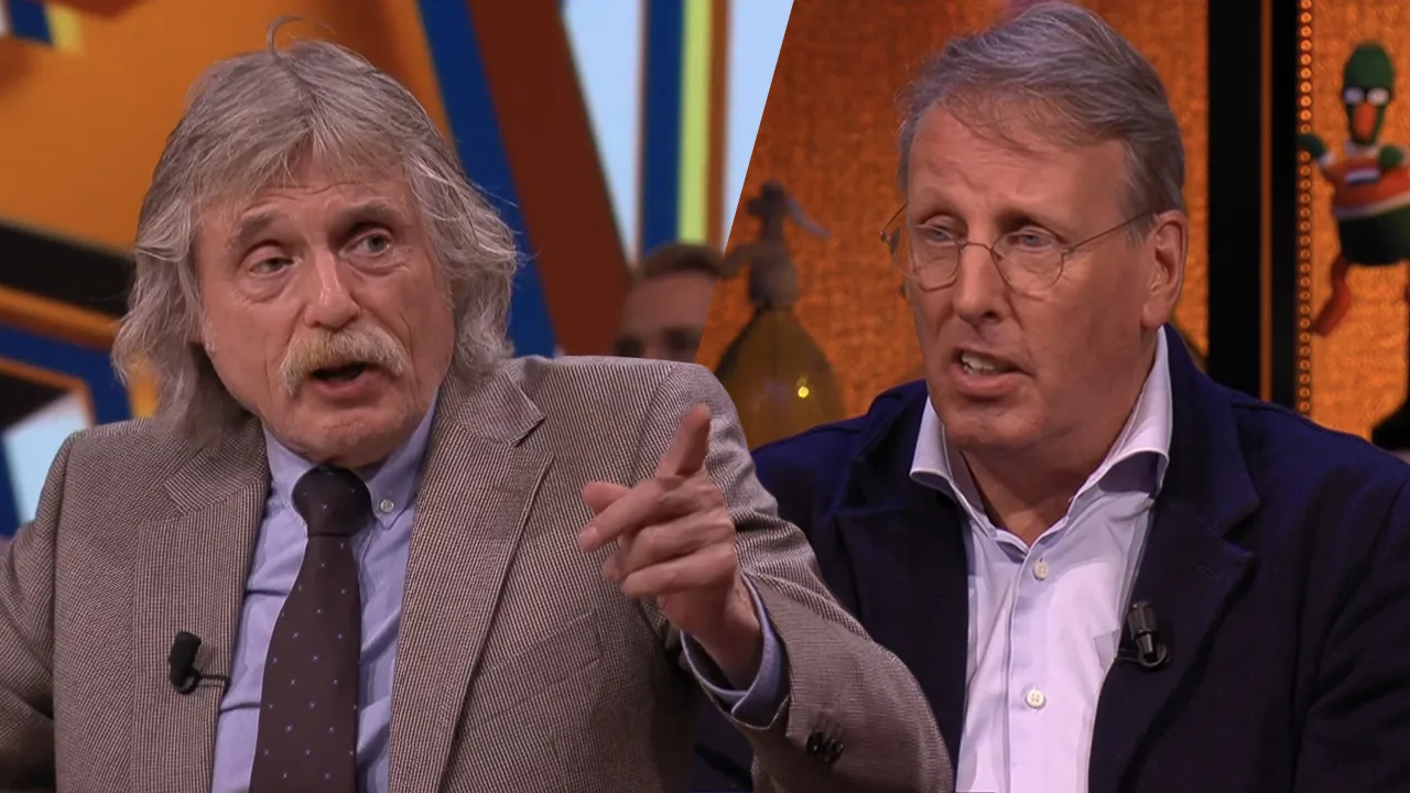 Johan en Chris sluiten uitzending af met discussie over Qatar: ‘Het is hypocriet gelul’