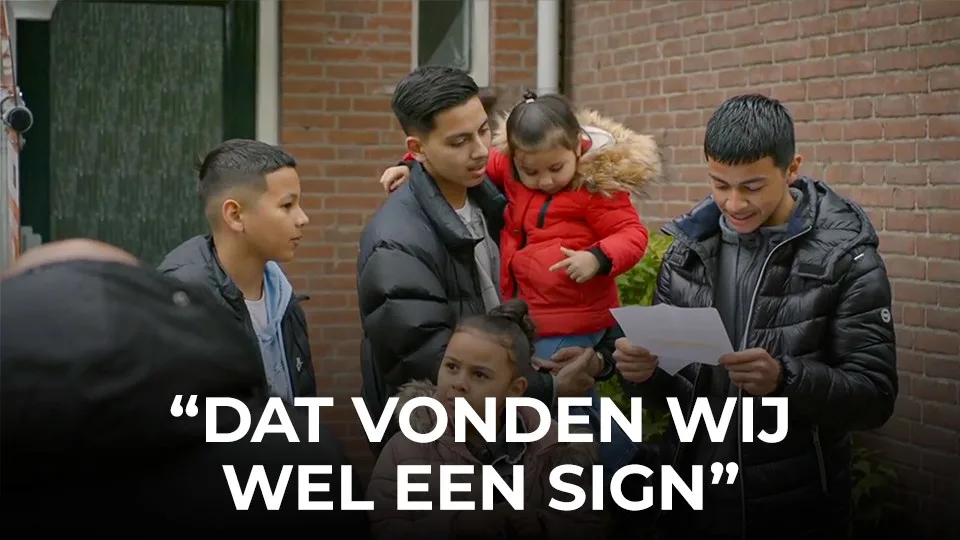 Kinderen kopen een huis met hulp van boven?!