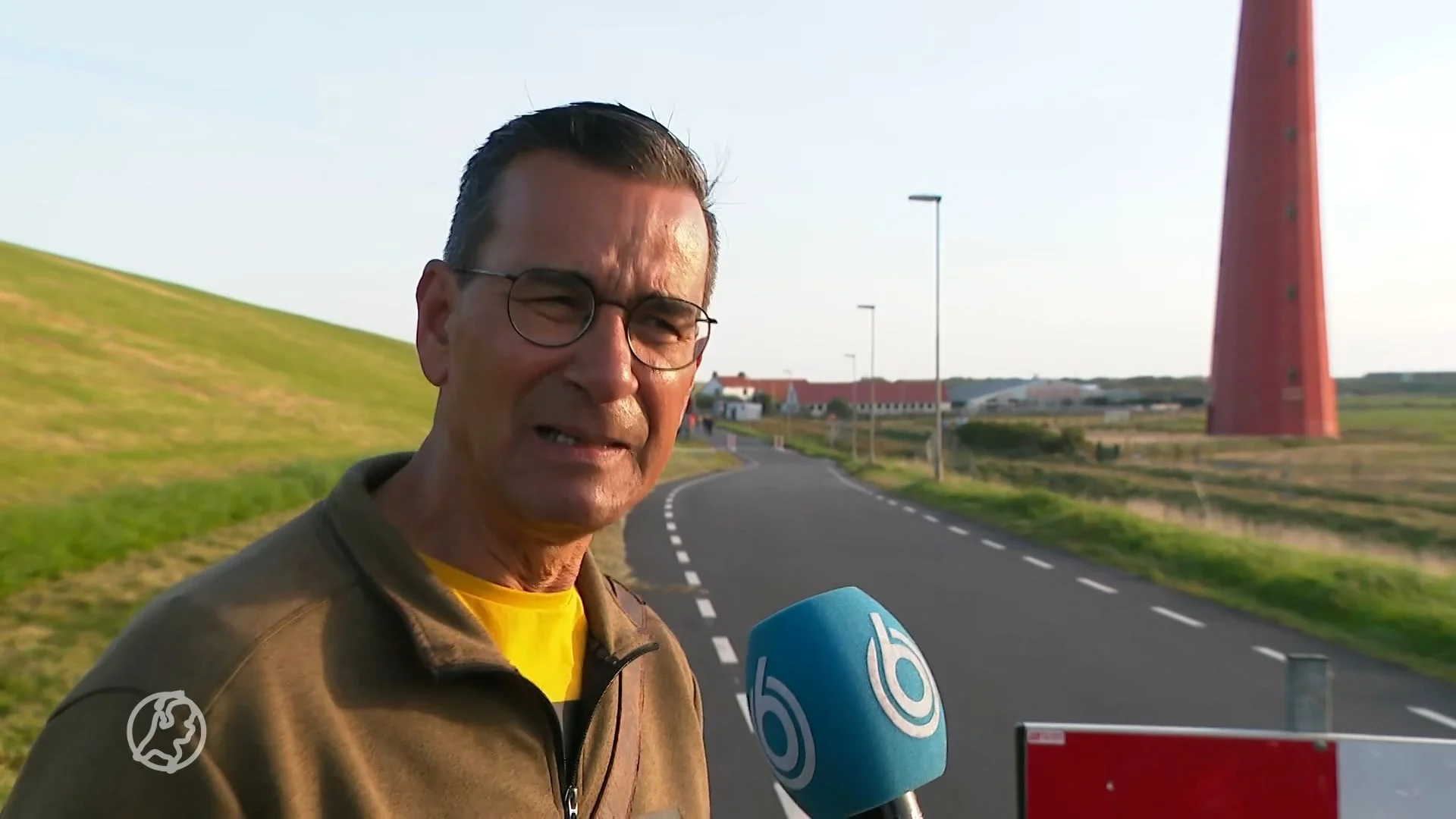 Vuurtoren Den Helder staat op omvallen, omgeving per direct afgesloten