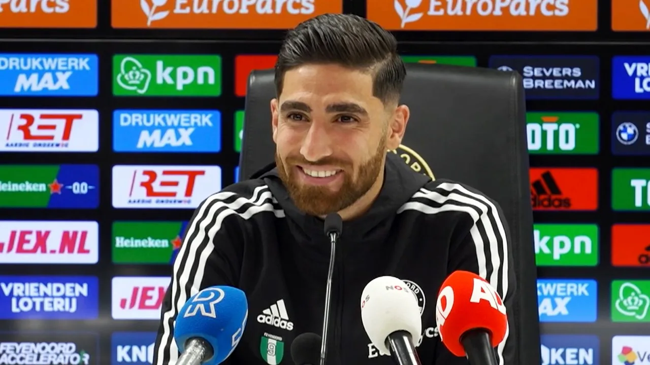 Jahanbakhsh blij met Feyenoord: 'Mooiste stadion van het land'