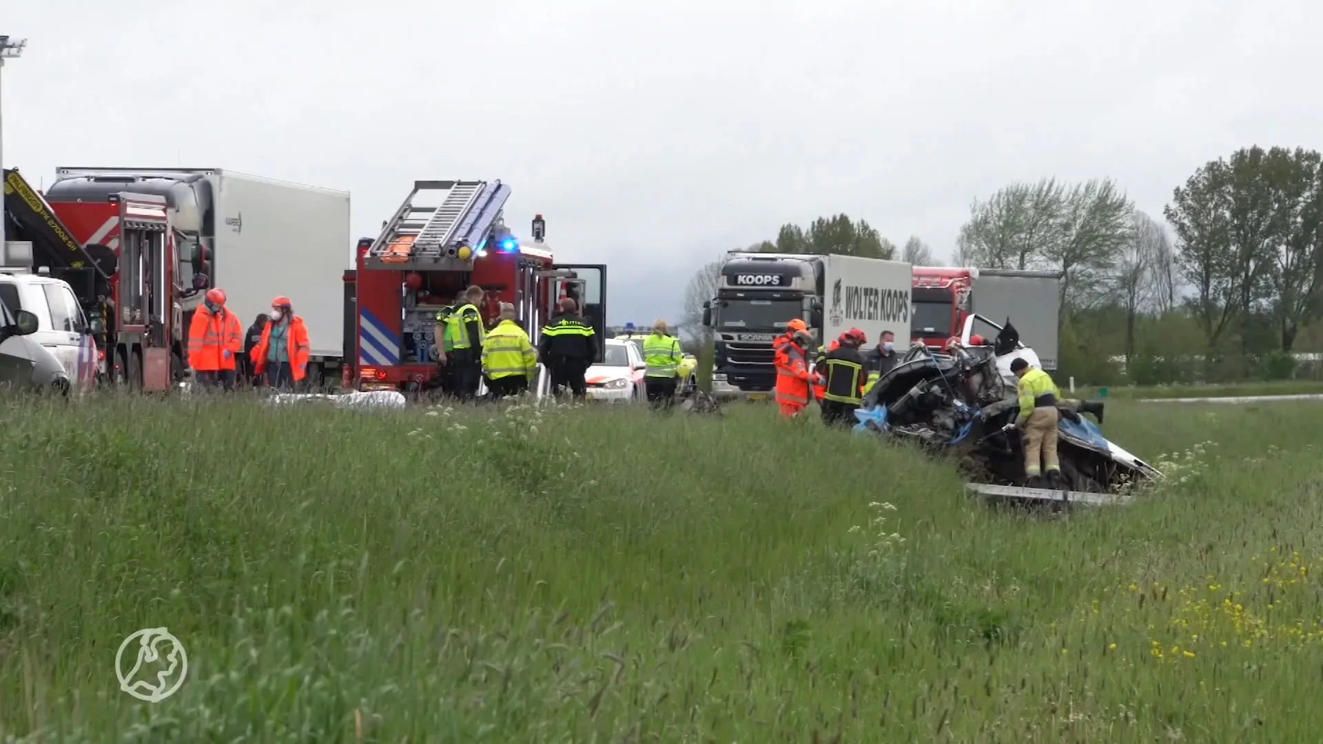 Dode door verkeersongeluk op de N46 bij Zuidwolde