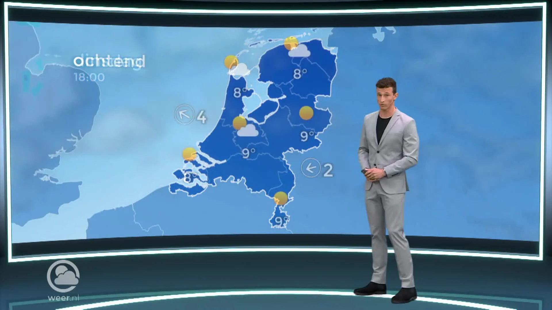 Weerbericht dinsdag 27 april 2021