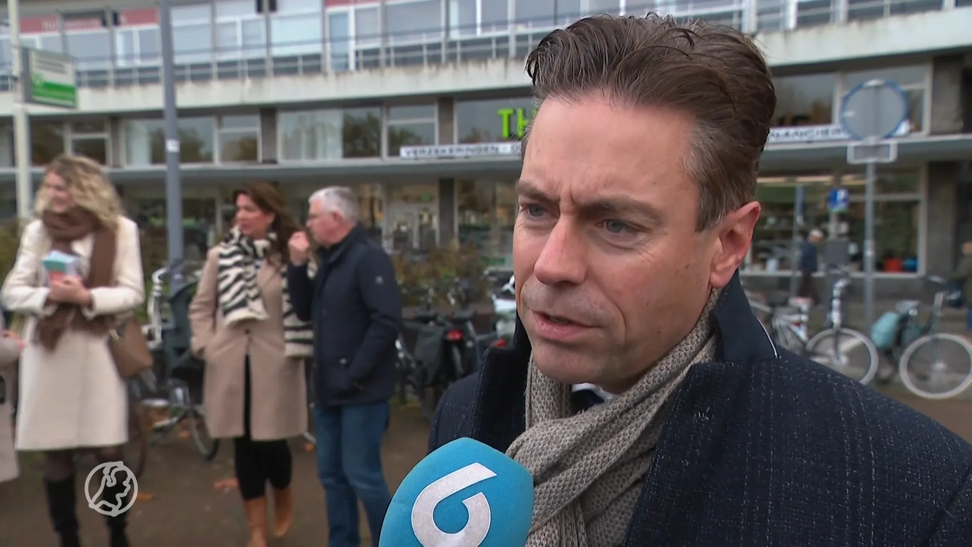 SGP-leider voert actie bij abortuskliniek