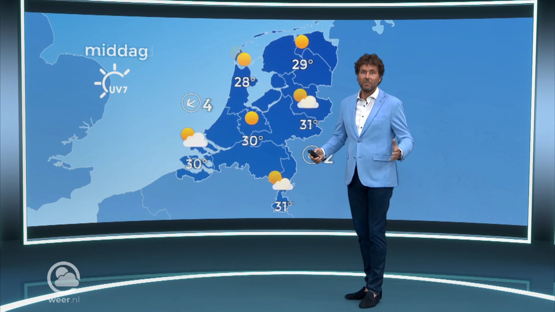 Weerbericht zondag 11 juni 2023
