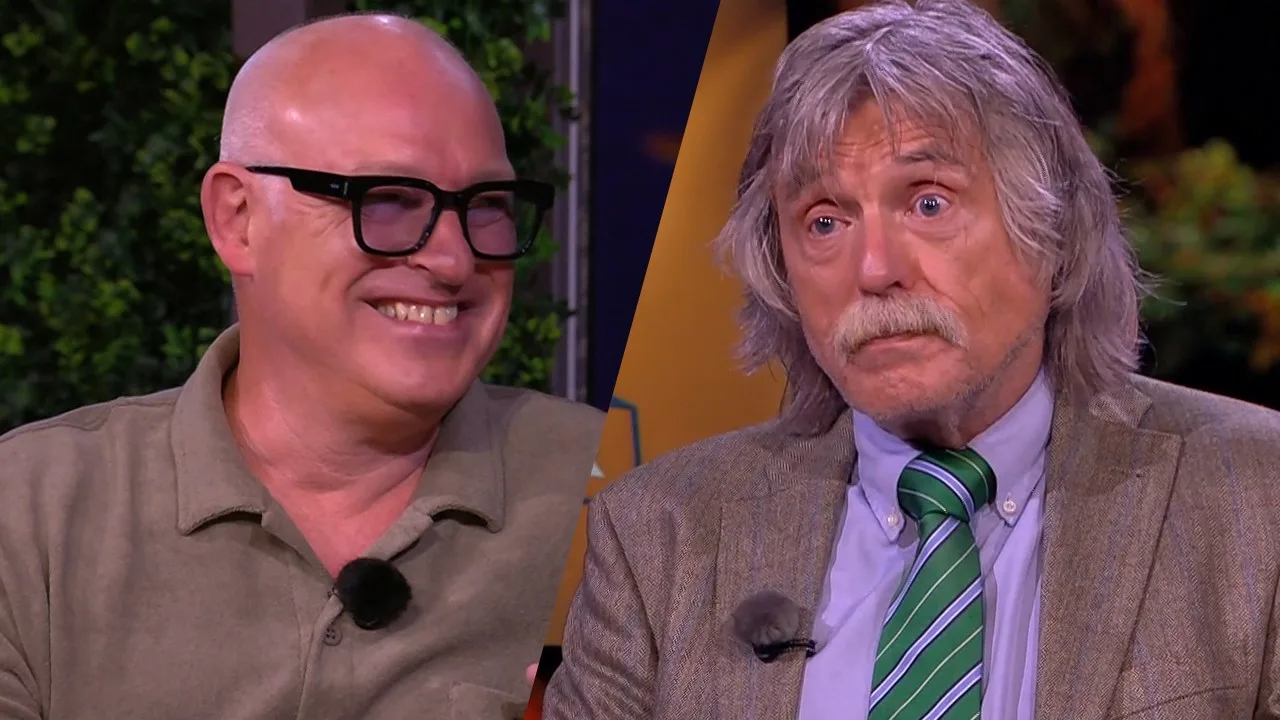 Johan bespreekt personeelszaken live op tv: 'Brandweerman met...