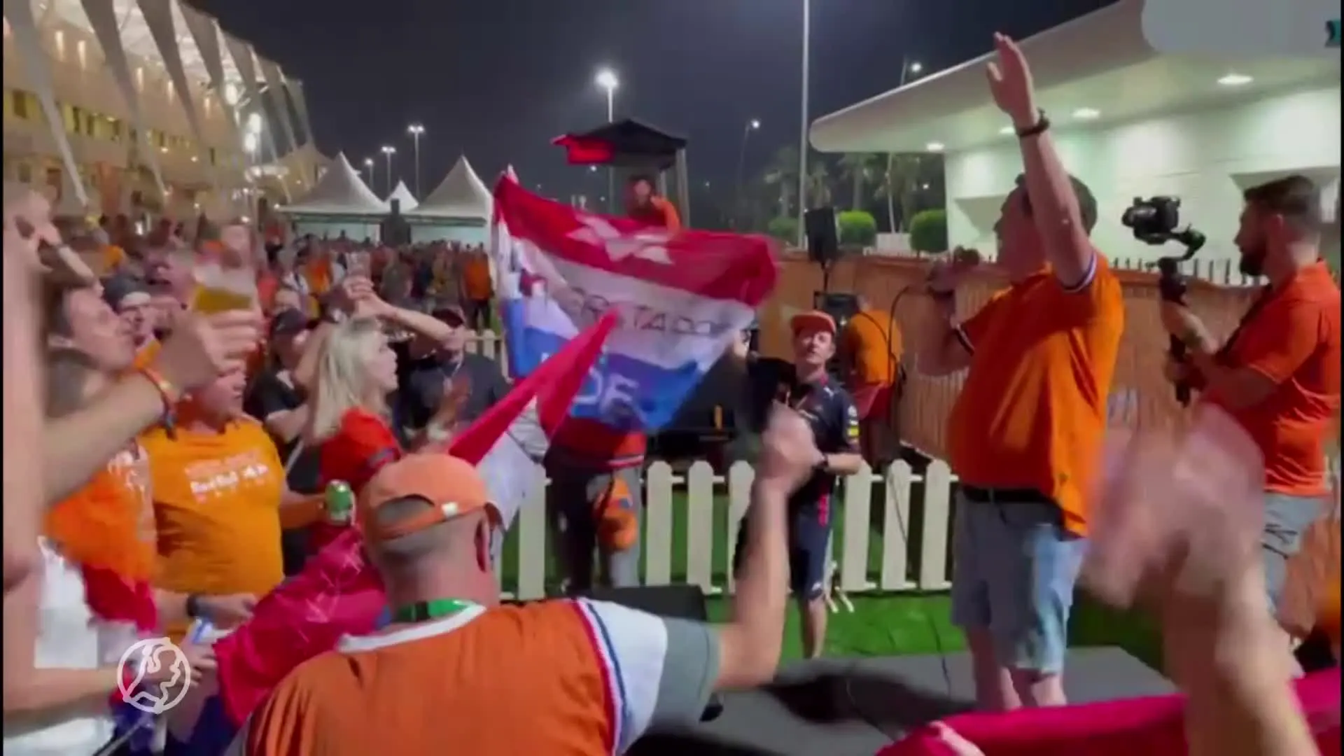 Nederlanders maken er nú al feestje van in Abu Dhabi