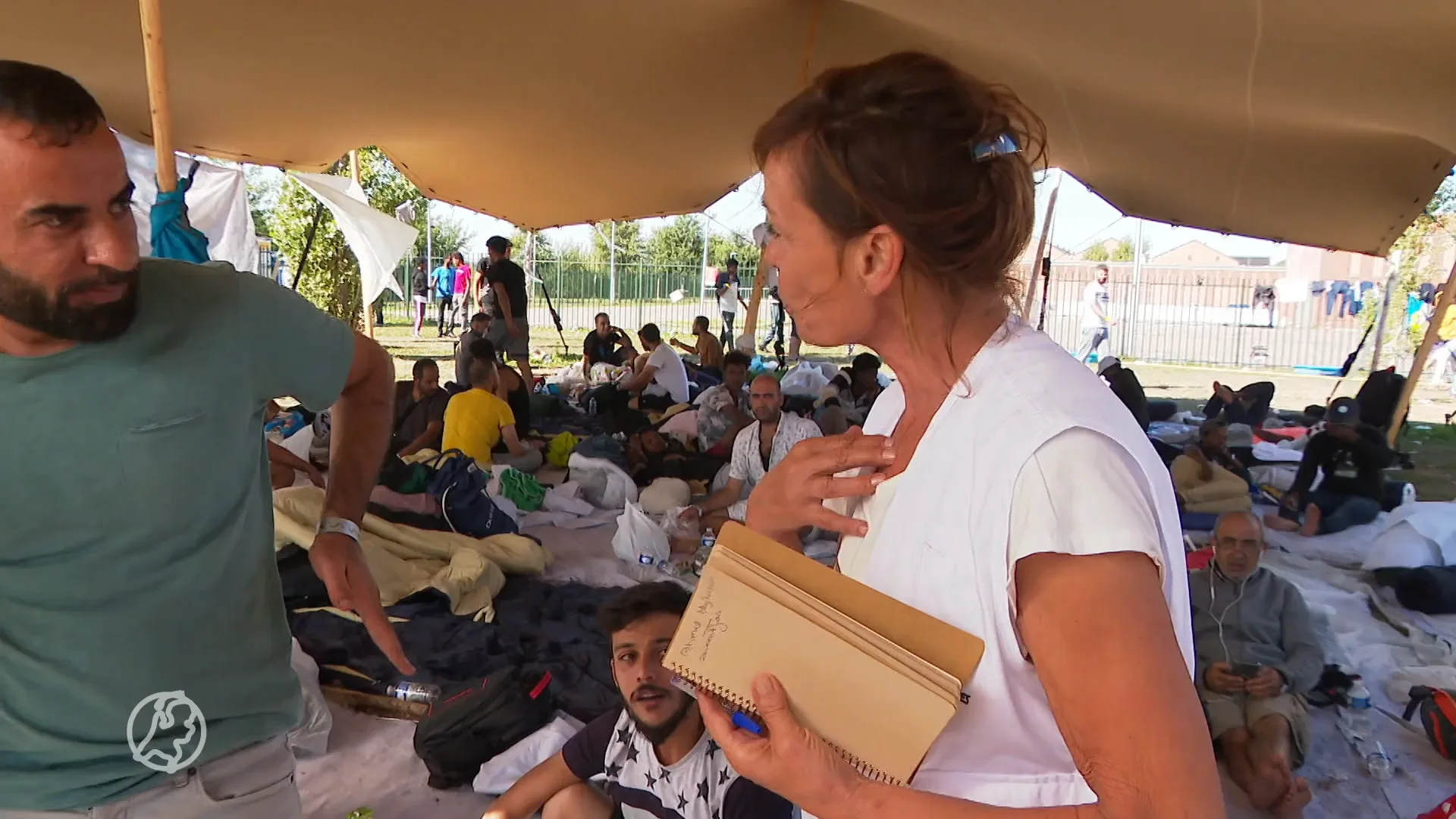 Van der Burg blij met hulp Artsen zonder Grenzen, maar vindt het ook 'heel erg'