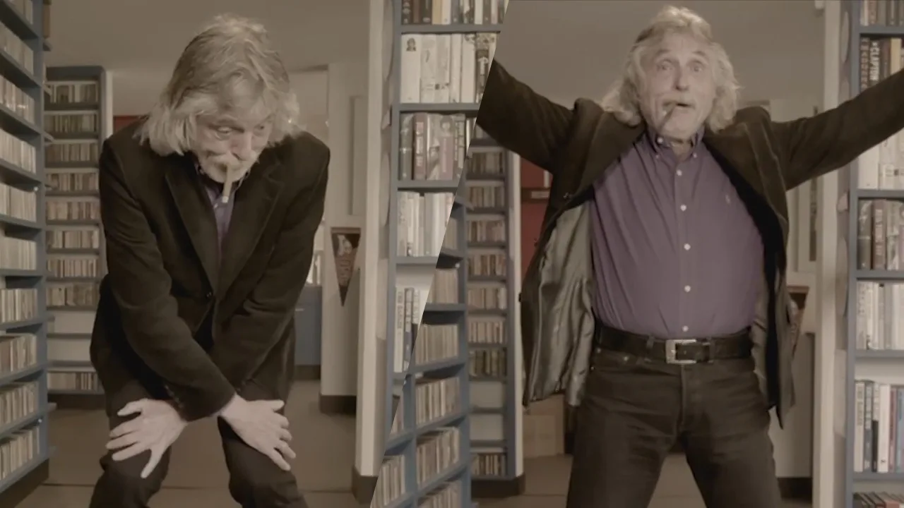 Legendarische beelden: Johan speelt glansrol in nieuwe videoclip John de Bever