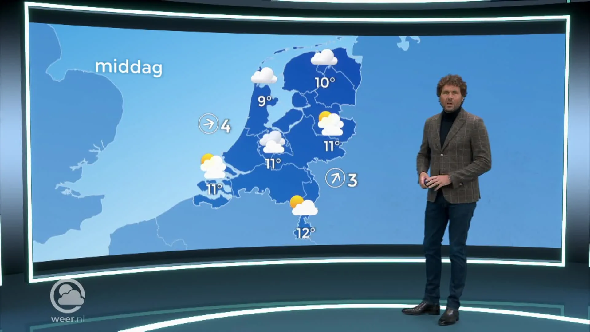 Weerbericht vrijdag 9 april 2021