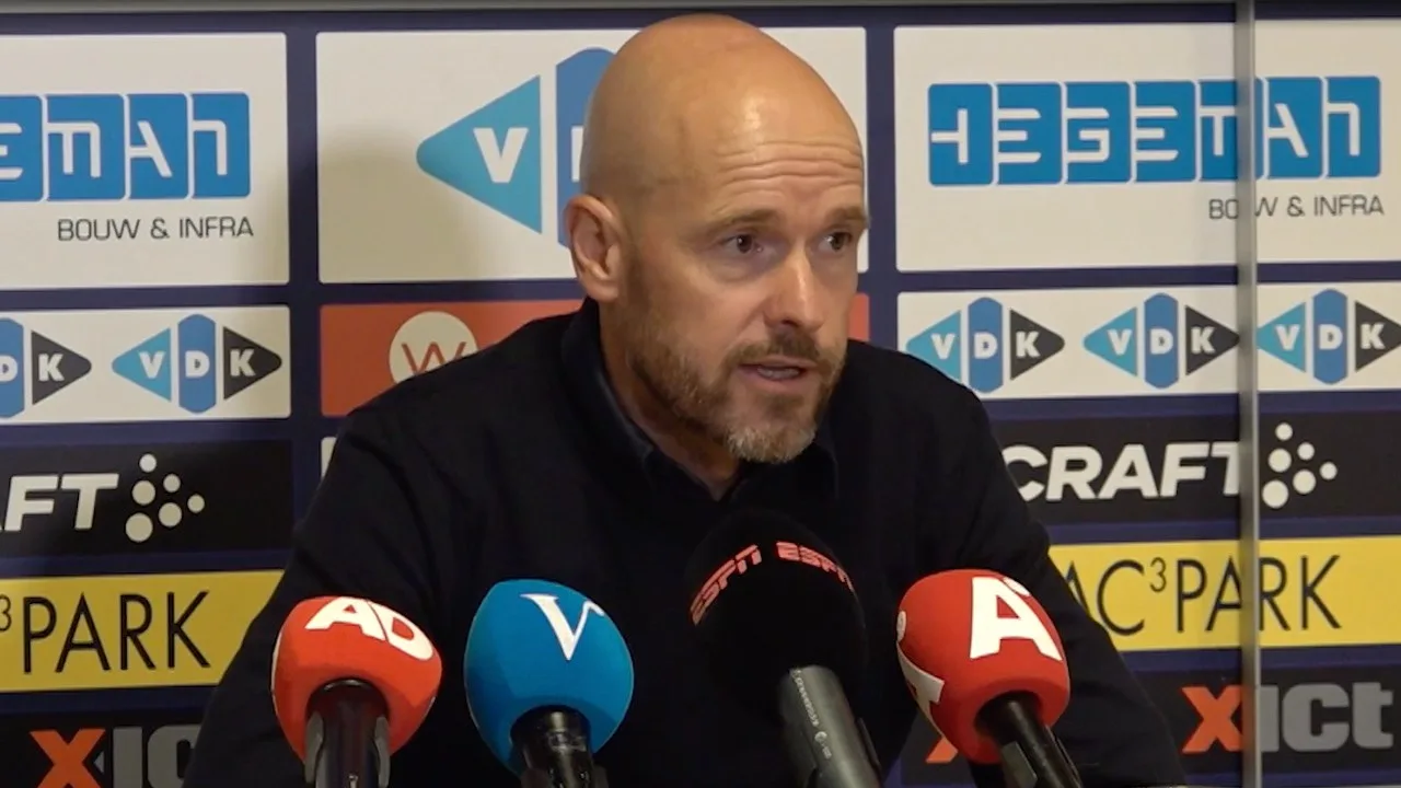 Ten Hag: 'Stekelenburg en Klaassen zijn vraagtekens voor woensdag'