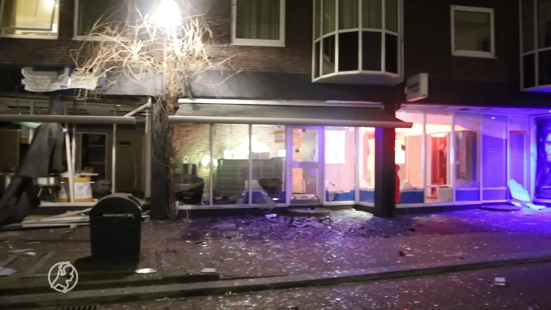 Veel schade bij plofkraak in centrum Leeuwarden