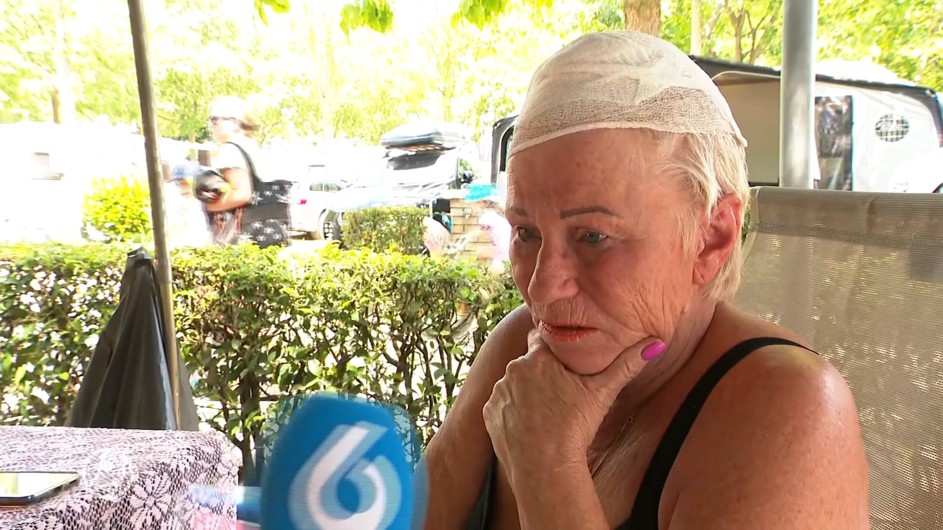 Enorme hagelsteen verwondt Annie tijdens vakantie in Italië: 'Als ik straks maar thuis ben'