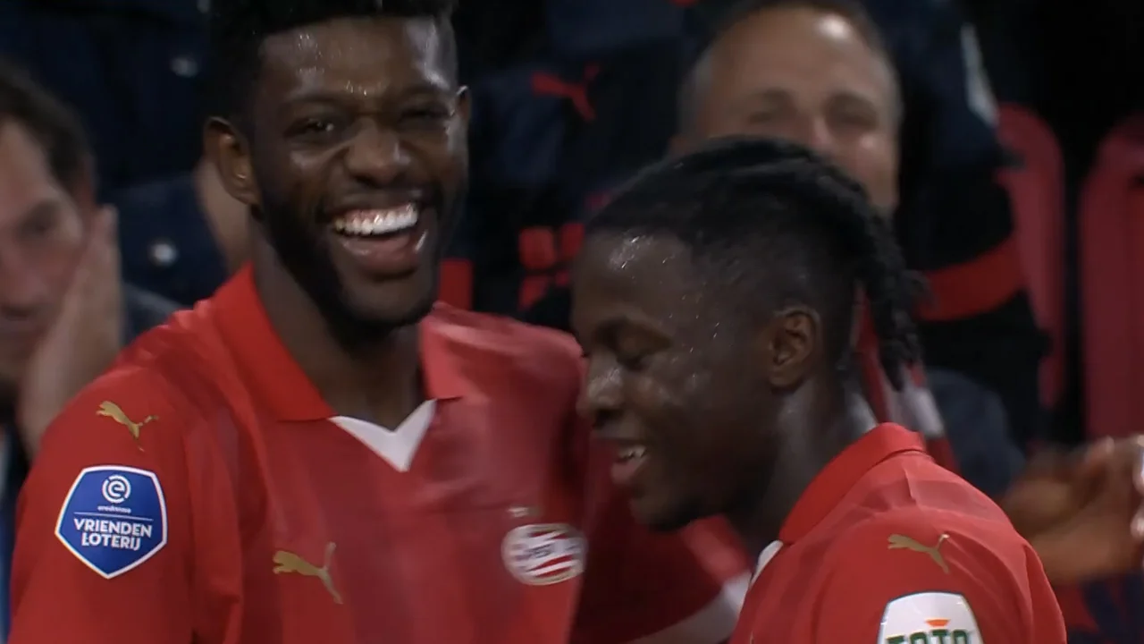 VIDEOGOAL: PSV - Sturm Graz 4-1 (Sangare)