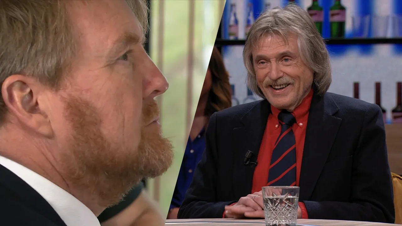 VI-trio lacht om opening zeesluis door de Koning