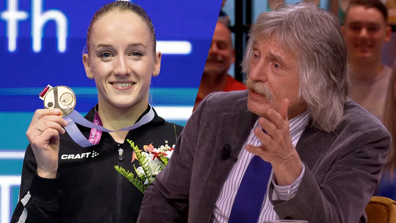 Johan heeft tip voor turnster Sanne Wevers: 'Ga leven, laat je eens beffen'