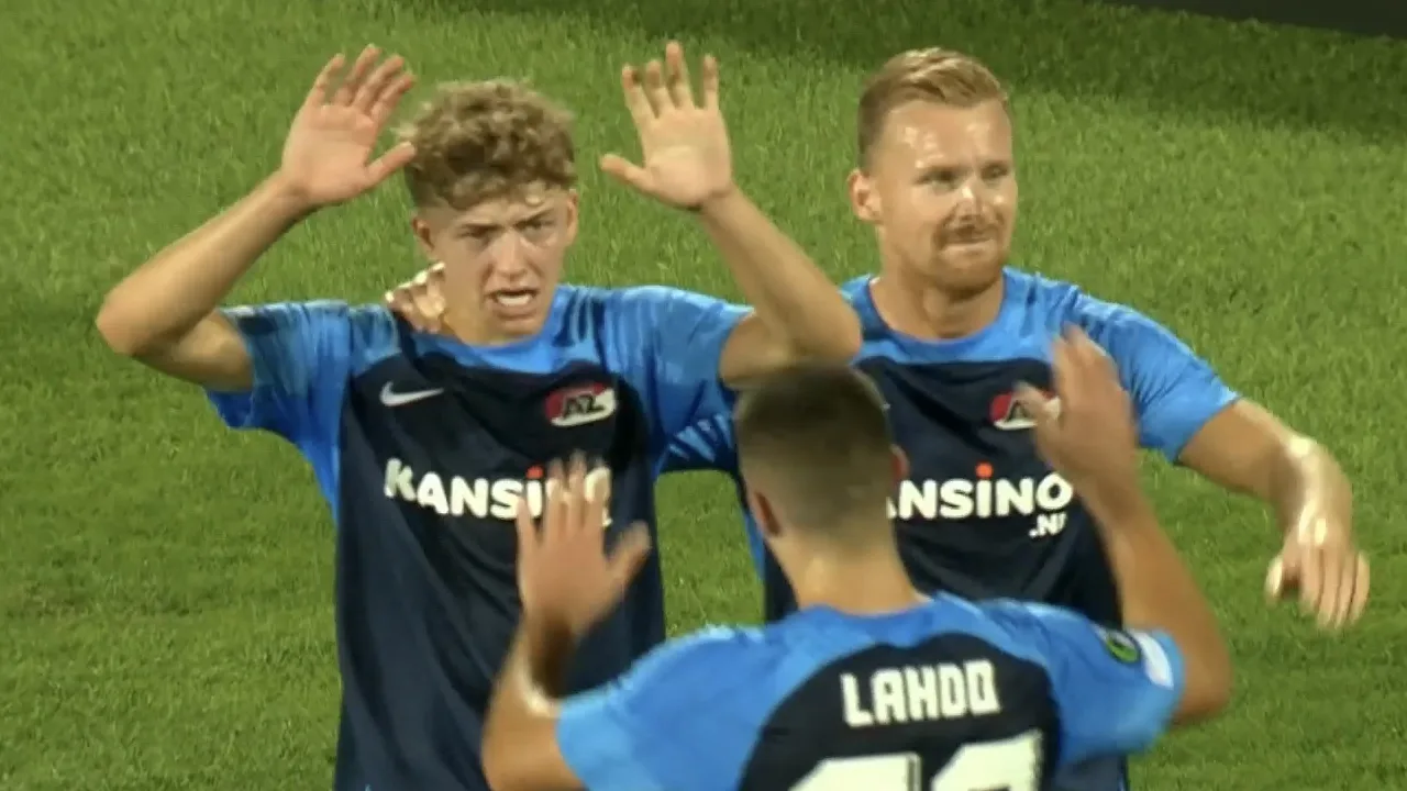 VIDEOGOAL: Zrinjski Mostar - AZ 0-2 (Mijnans)