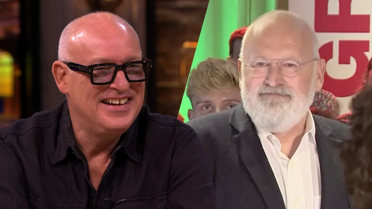 René lacht om eindeloos applaus voor Frans Timmermans: ‘Komt ‘ie, de Messias!’