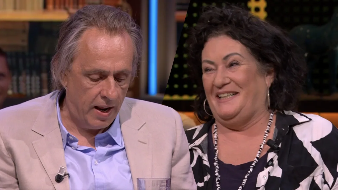 Caroline kan wel lachen om kritische column van Marcel over haar