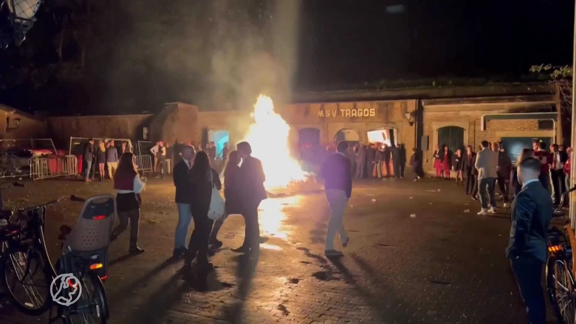 Agressieve studenten bedreigen brandweerlieden in Maastricht