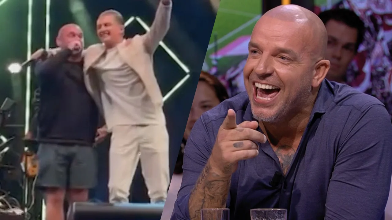 Andy ziet Wesley optreden met Mart Hoogkamer: 'Nog een biertje gekopt?'