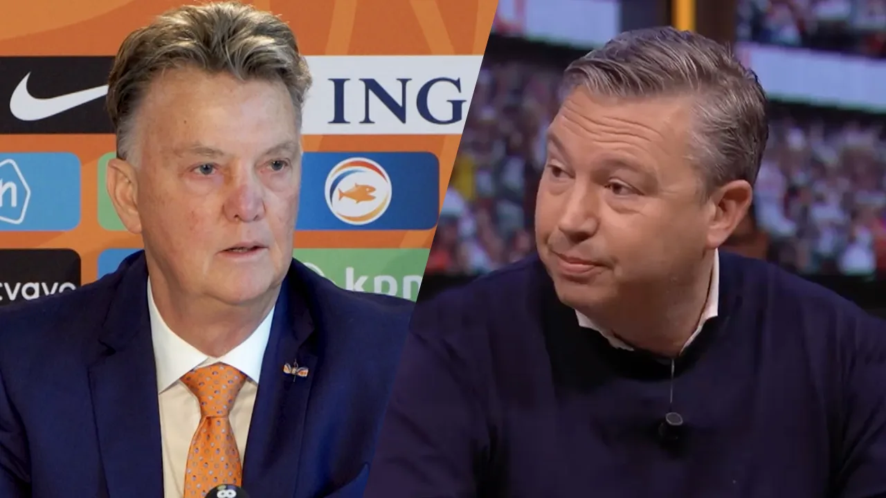 Van Gaal verwijt Krabbendam teveel negativiteit: 'Weer een gebruikelijke negatieve vraag van jou'