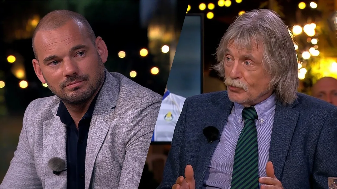 Johan in Qatar-discussie met Sneijder: 'Wat jij doet is makkelijk'