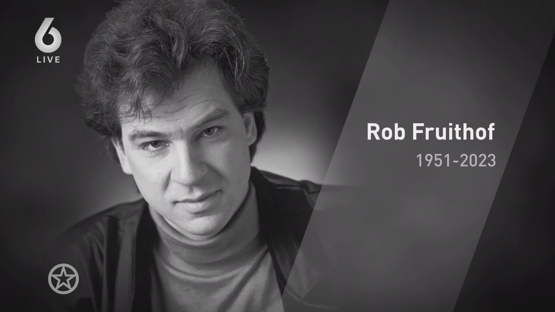 Shownieuws-tafel kijkt terug op het tv-leven van Rob Fruithof