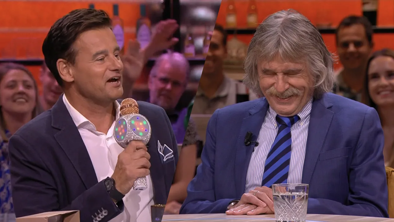 Wilfred verrast Vandaag Inside-tafel met live optreden tijdens opening