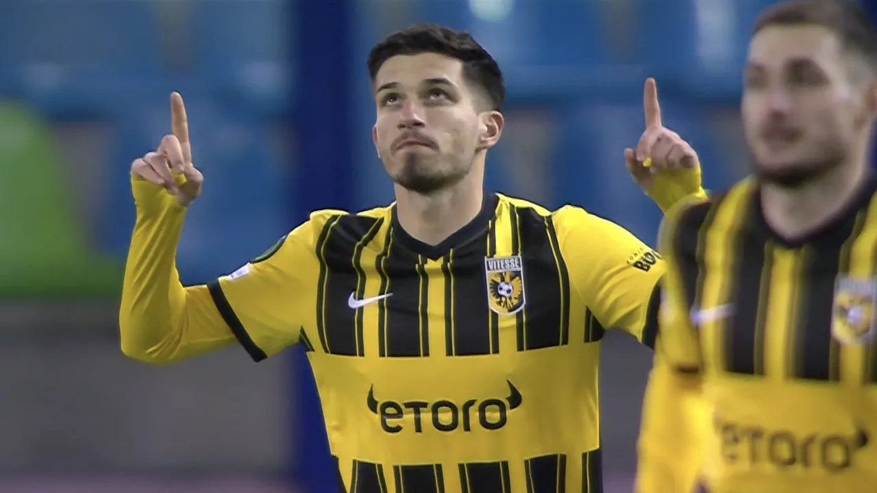 VIDEOGOAL: Vitesse - Rapid Wien 1-0 (Grbic)
