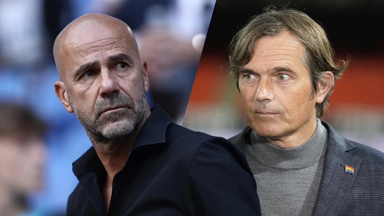'Bij PSV schijnen ze te kiezen tussen Peter Bosz en Phillip Cocu'