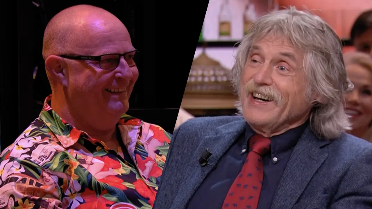 Johan spot 'Job Knoester-overhemd' in publiek: 'Hij was op weg naar Hawaii!'