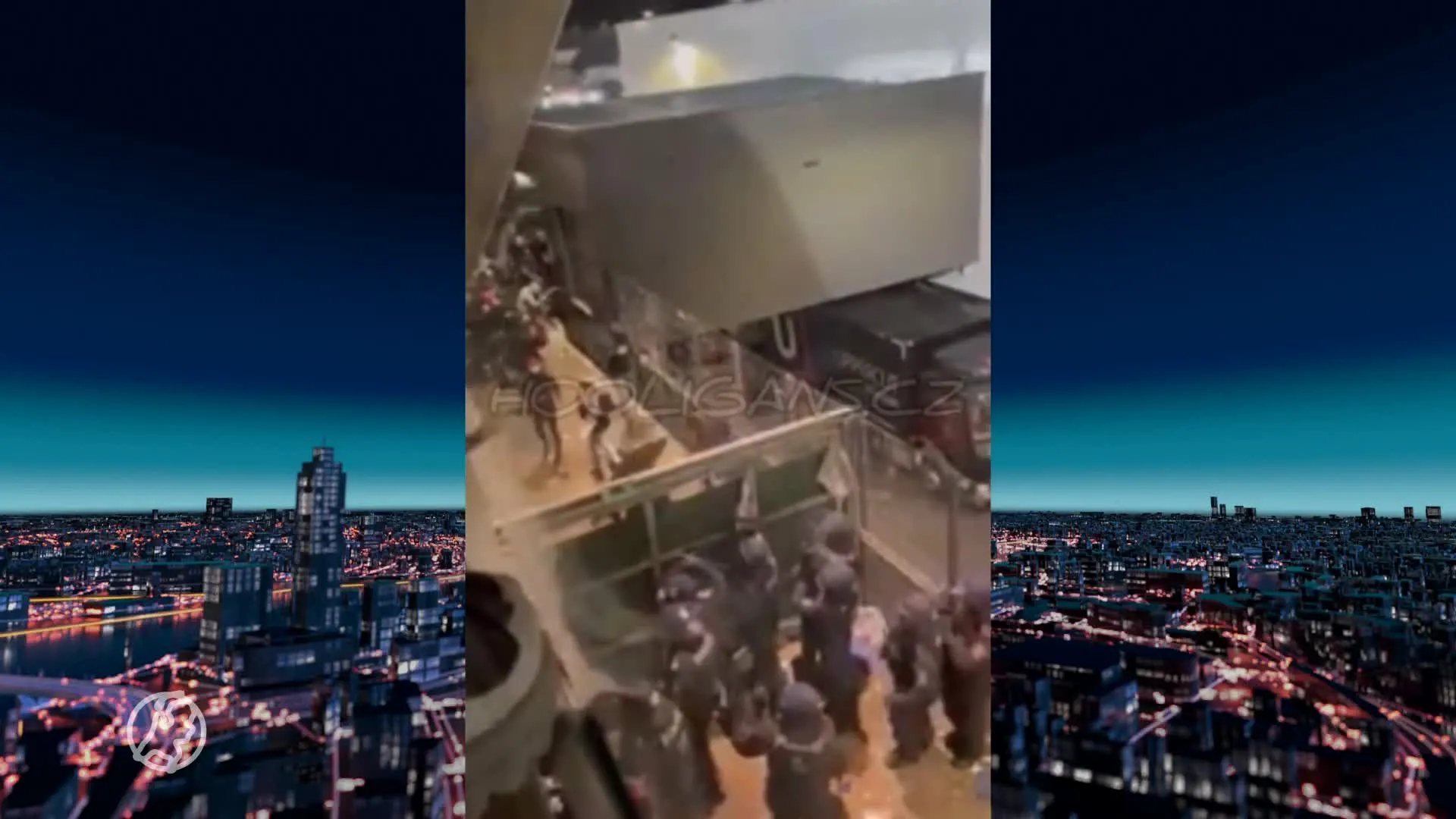 Hooligans slopen toiletten na verlies Feyenoord bij Sturm Graz