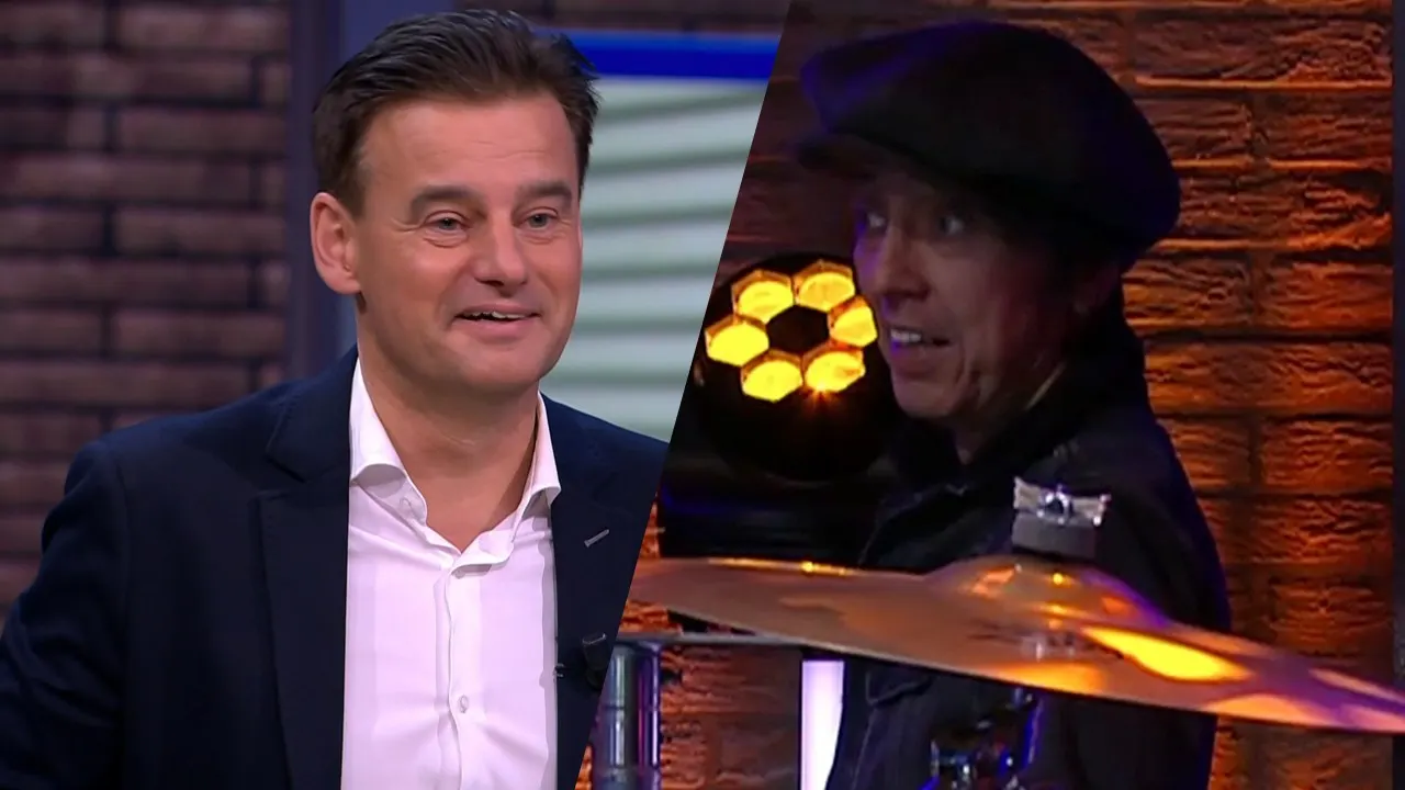 Wilfred laat huisband The Clarks schrikken met plotselinge aankondiging van reclameblok