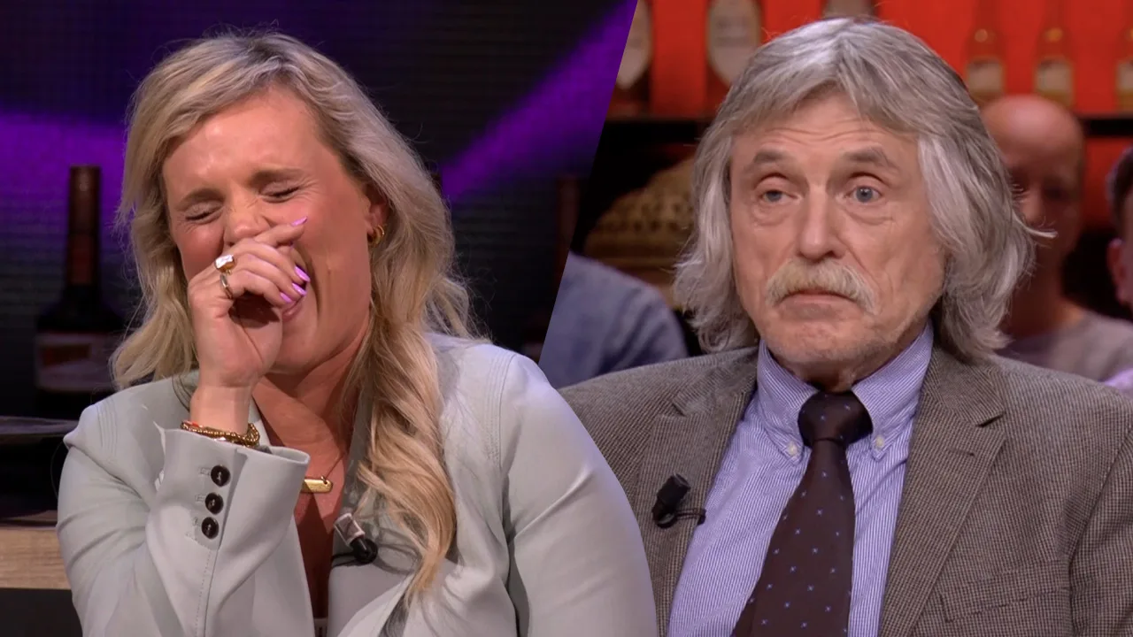 Seksuoloog Eveline Stallaart geeft tips tegen vroegtijdige zaadlozing; Johan luistert aandachtig mee