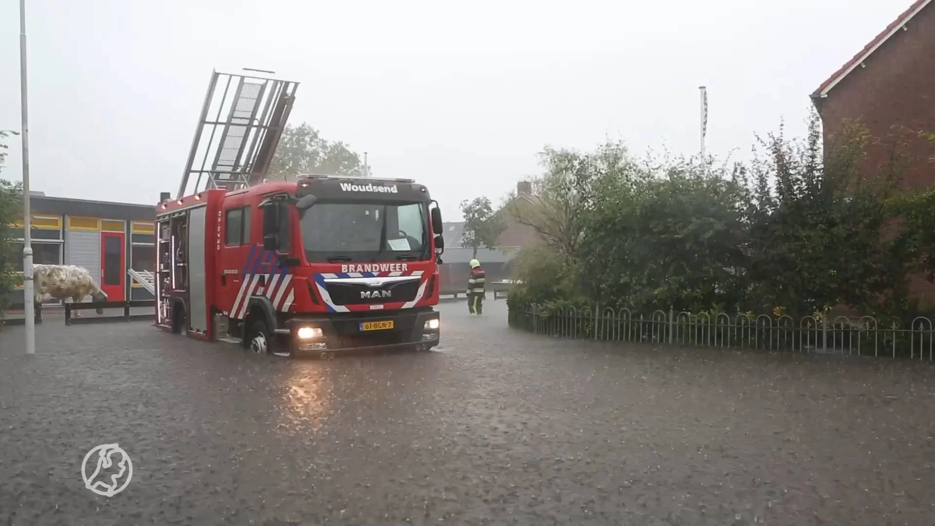 Wateroverlast in Friesland