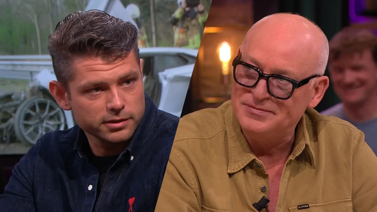René zag Lamborghini-crasher aan tafel bij Jinek: ‘Het dieptepunt van de talkshows’