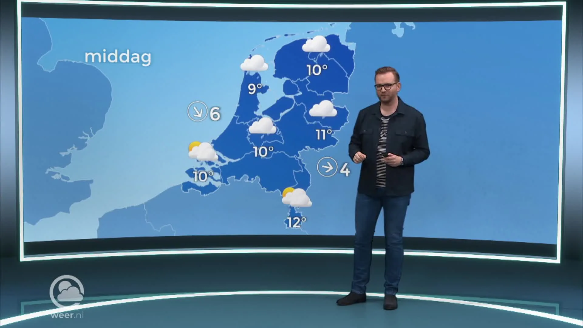 Weerbericht maandag 24 april 2023