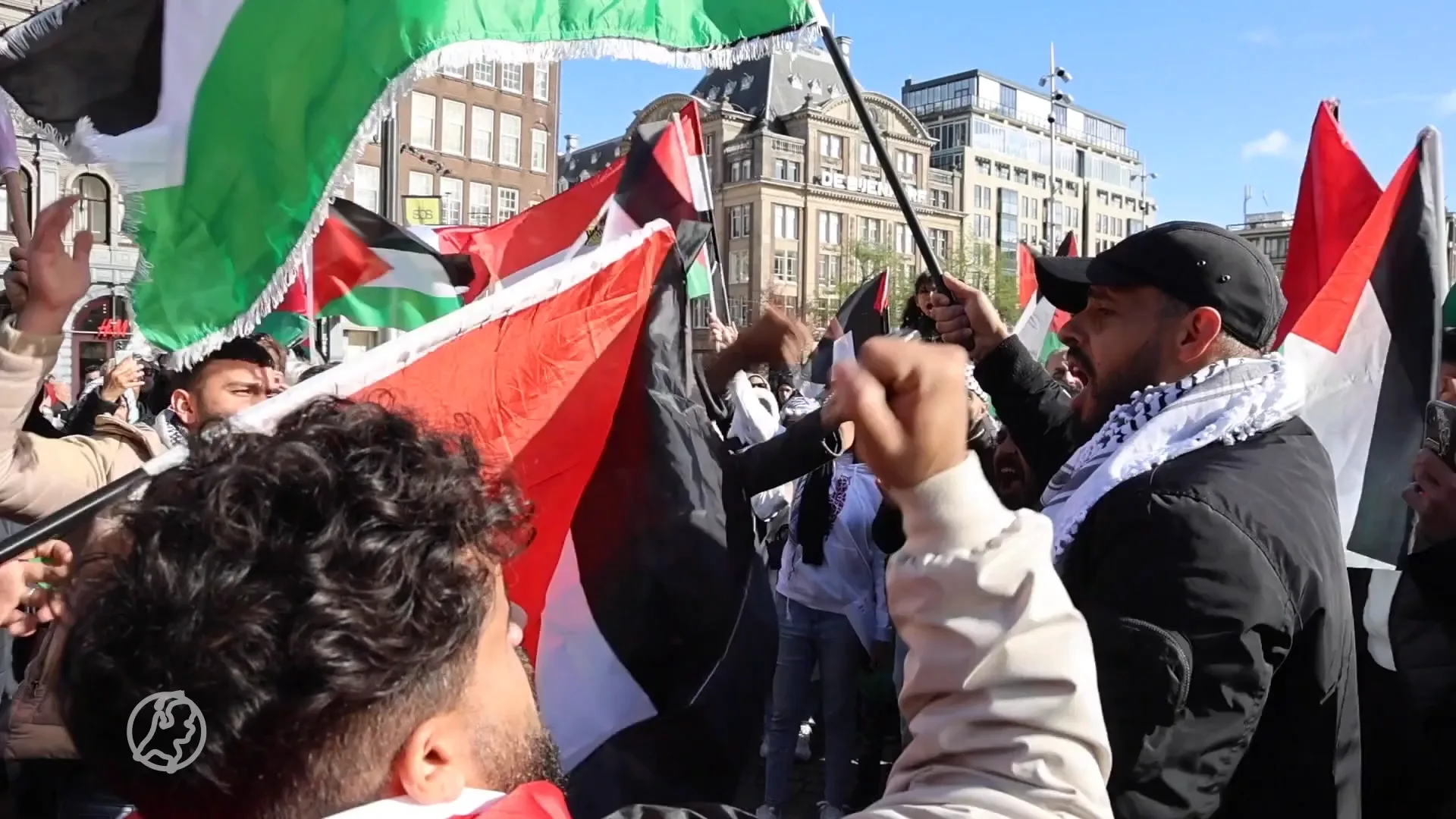 Duizenden op de been voor mars voor Palestina