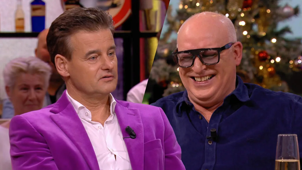 René lacht om jasje Wilfred: ‘Die hing al 5 jaar in de winkel: niemand wilde hem hebben!'