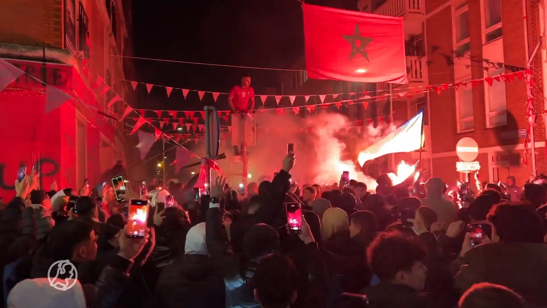 Politie treedt op in diverse steden na onrust bij overwinningsfeesten Marokko