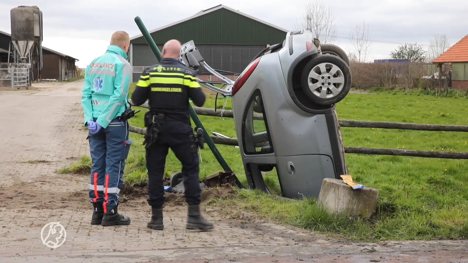 Man neergestoken in Bunschoten, politie houdt verdachte aan