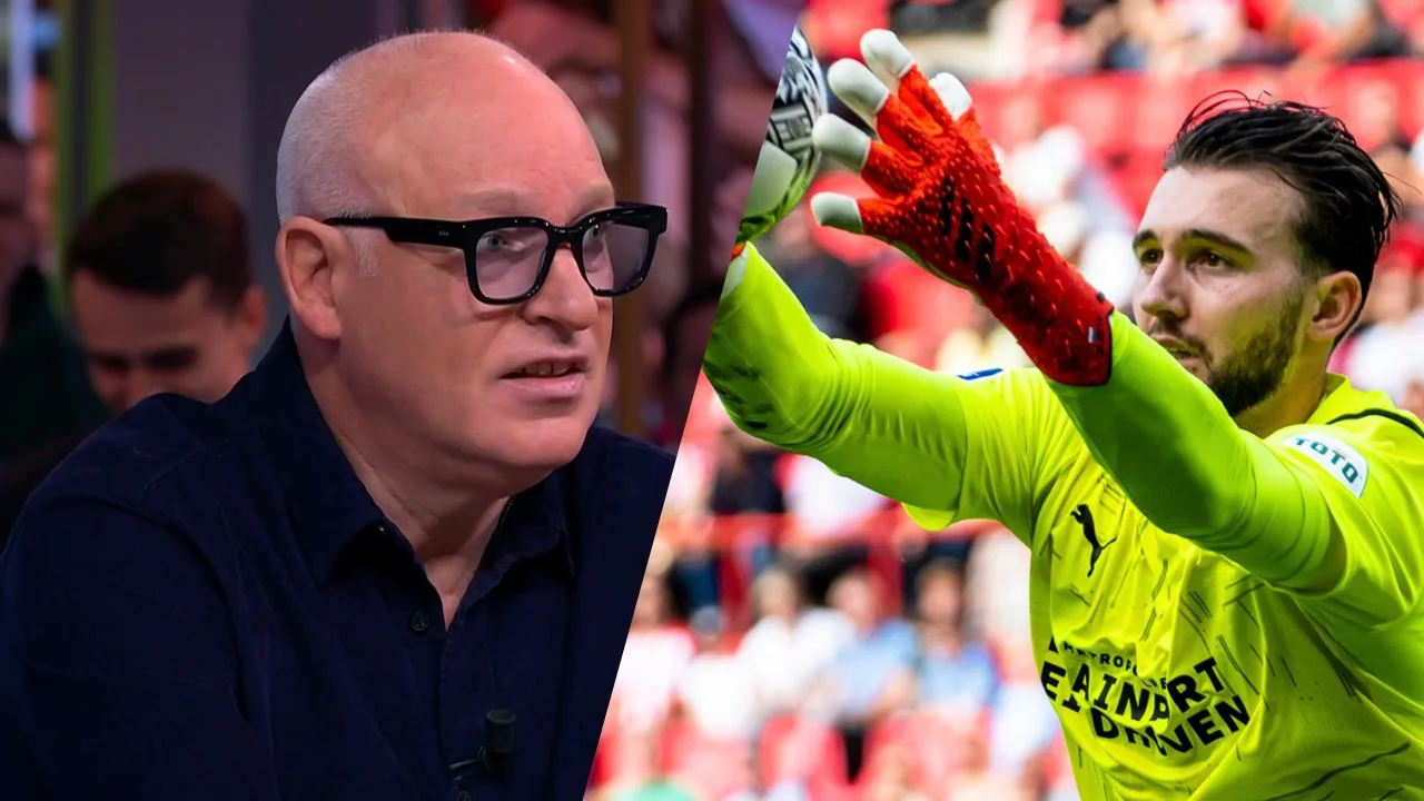 René ziet keepershandschoenen Drommel: 'Lijkt wel Pino van Sesamstraat'