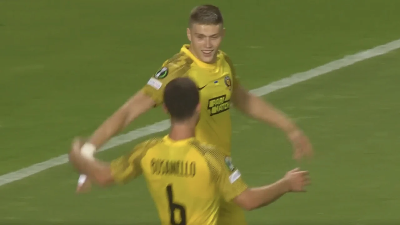 SAMENVATTING: Apollon Limassol - SK Dnipro-1 (Groepsfase Conference League)