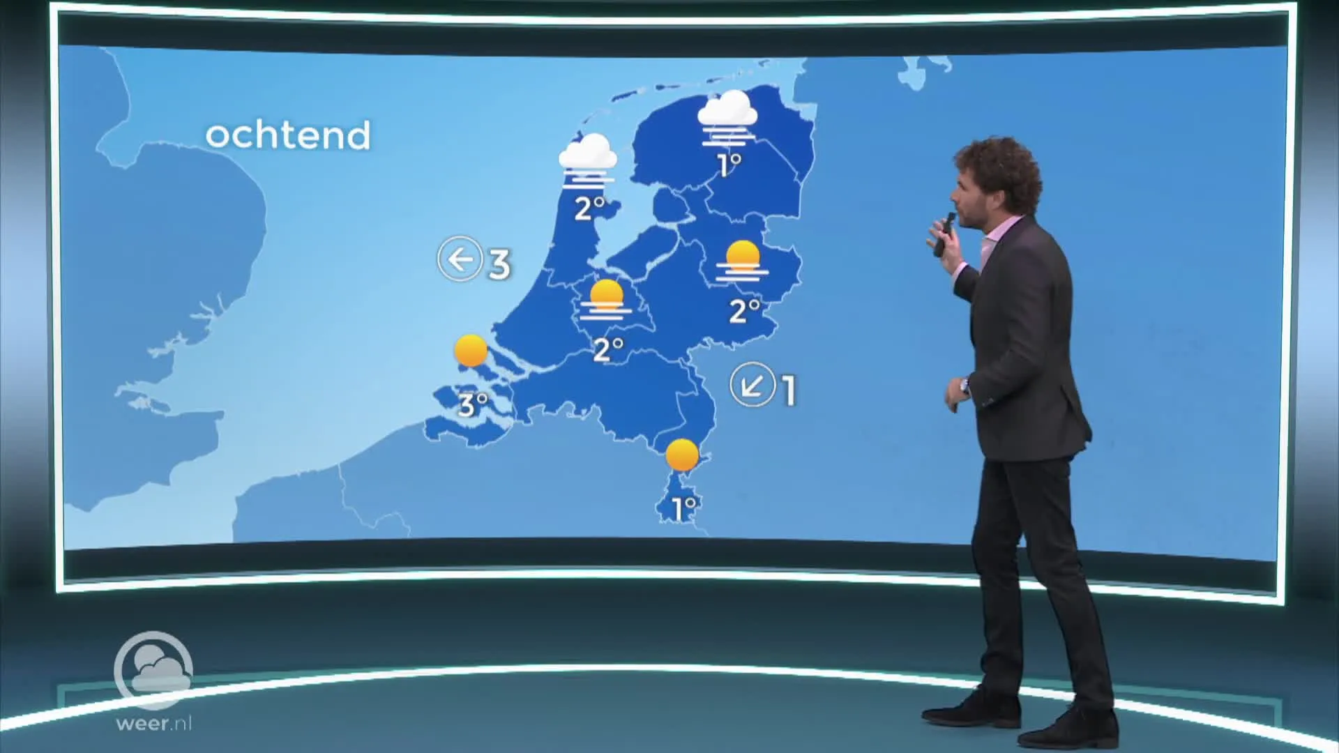 Weerbericht donderdag 2 maart 2023
