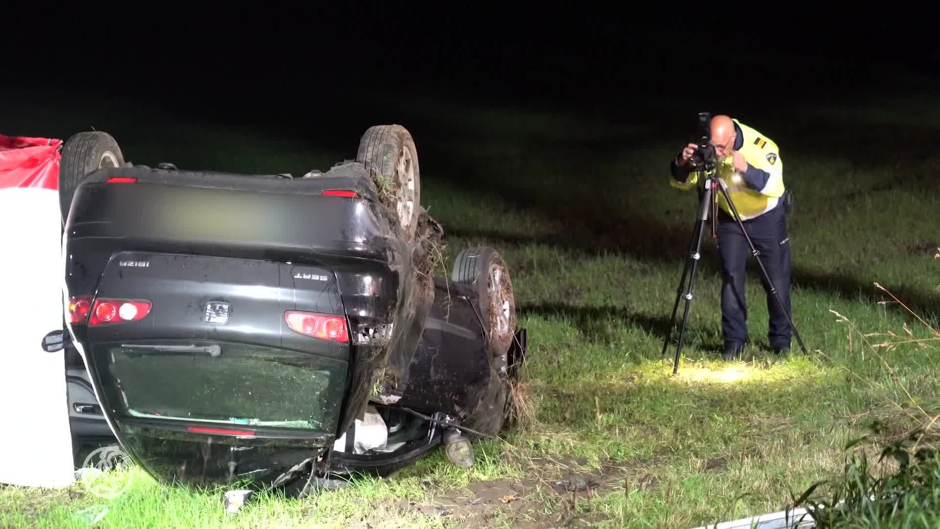 Bestuurder (20) overleden bij ongeluk in Drentse Bruntinge