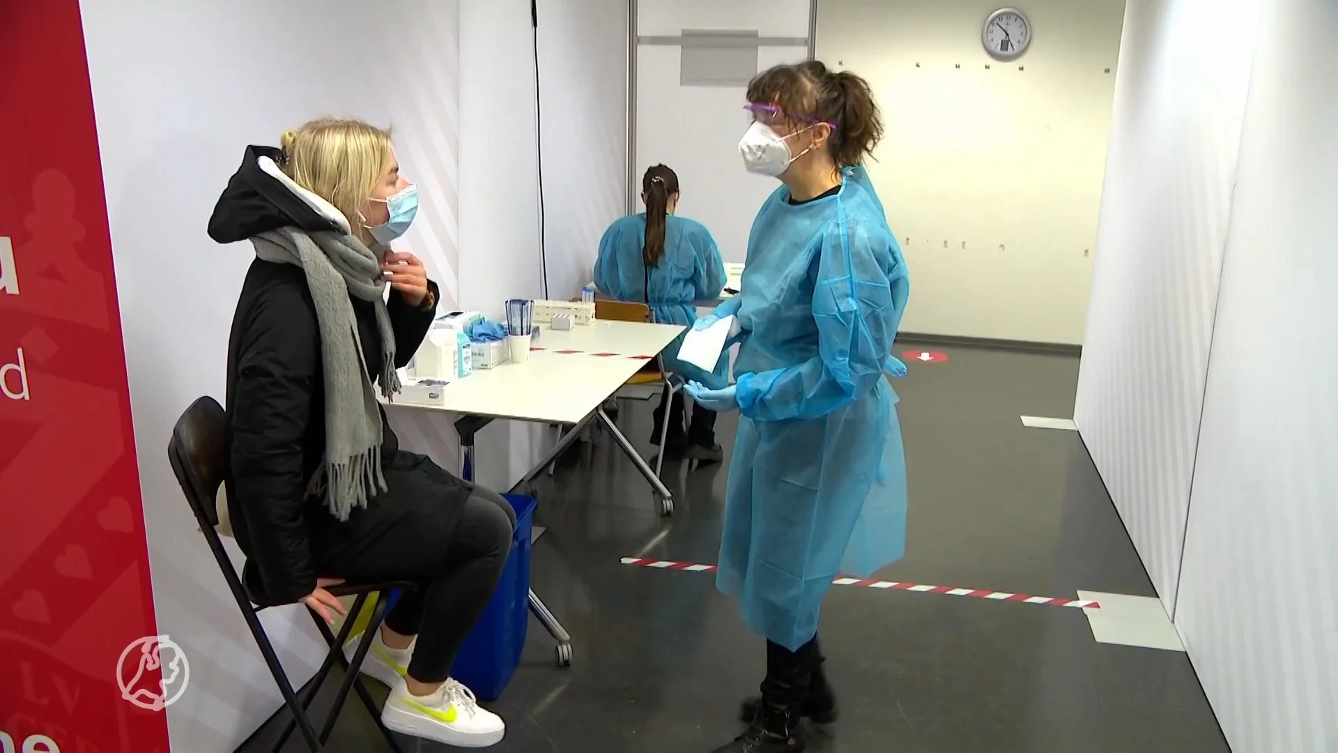 Sneltest-test begonnen op mbo, hbo en universiteit in Groning...