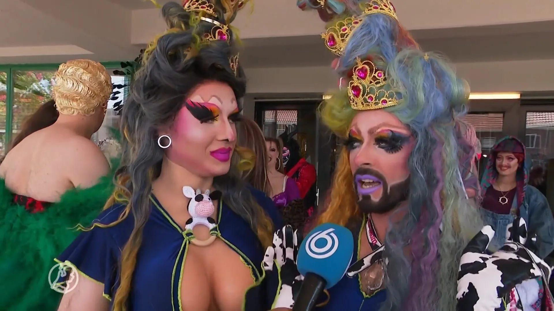 Dragqueens gaan uit hun dak met eigen versie van songfestival: Drag-My-Vision