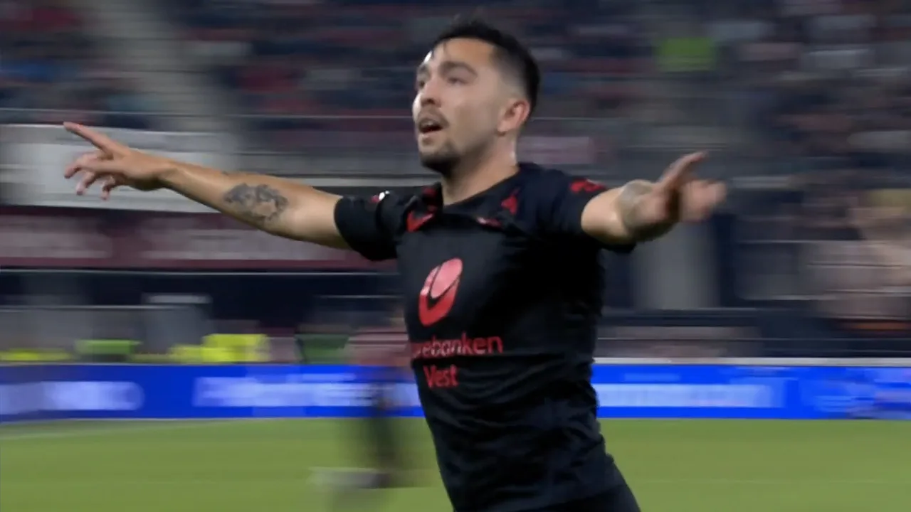 VIDEOGOAL: AZ - SK Brann 0-1 (Castro)