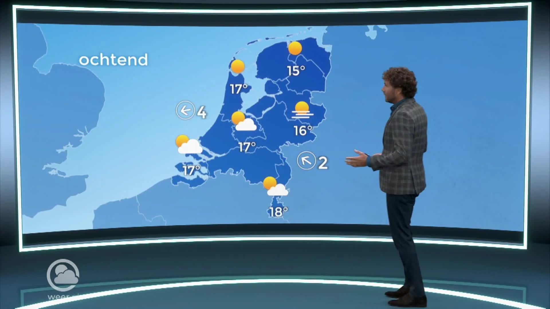 Weerbericht dinsdag 14 september